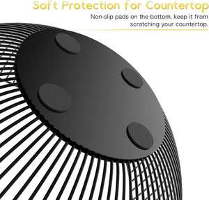 Corbeille à fruits en fil métallique ondulé, panier à légumes créatif et moderne pour centre de table, salon, cuisine, garde-manger, bureau - Product Image 4