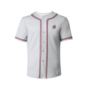 Vente directe d'usine, maillot de baseball à manches courtes, nouveau style, vêtements de sport pour hommes, maillot de baseball - Product Image 5