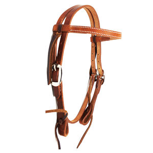Harnais en cuir pour cheval, ajustable, avec ferrures en laiton, collier équestre, design personnalisable - Product Image 6