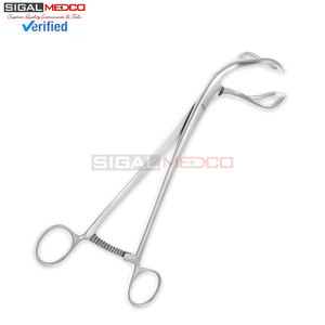 Pinzas de sujeción ósea manuales de acero inoxidable alemán CE, pinzas de agarre atraumáticas para cirugía de tejidos blandos SIGAL - Product Image 5
