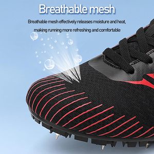Zapatillas de atletismo para hombre con suela de goma y parte superior de malla, ligeras, flexibles, para deportes de verano, calzado profesional. - Product Image 5