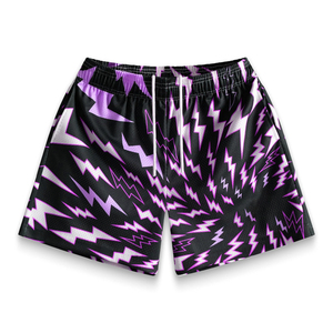 Shorts de baseball en maille pour jeunes hommes, 100 % coton, de haute qualité, décontractés, écologiques, respirants, à séchage rapide, personnalisables, couleur unie - Product Image 2