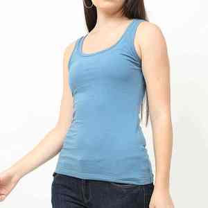 New Arrival Solid Color 100% Polyester Crop tank <b>Top</b> Custom logo Workout tank <b>Top</b> Women Hot Sale New Designs - Product Image 6