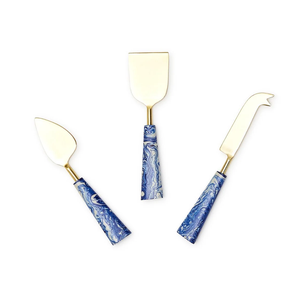 Wholesale High Quality Handmade Stainless Steel <b>Cheese</b> <b>Knife</b> <b>Set</b> with Resin Handles Eco-Friendly Cutting <b>Cheese</b> & Jam Tableware - Product Image 3