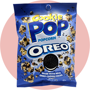 Cookie Pop Oreo Popcorn 28g, Snack Crujiente con Sabor a Crema de Chocolate Dulce, Listo para Comer, Palomitas Gourmet, Delicias Importadas - Product Image 5