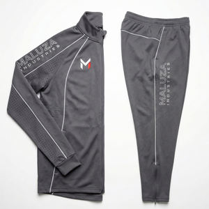 Conjunto Deportivo Personalizado para Hombre, Corte Ajustado, para Gimnasio, Correr, Trotar, Ropa Deportiva Transpirable, Maluza TrackSuit ProMax, EE. UU., Europa - Product Image 1