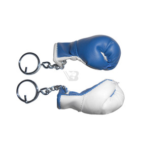 Llaveros Promocionales Personalizados de Acero Inoxidable con Logotipo Impreso de Conejo y Oso, Guantes de Boxeo Transpirables y Ligeros para Coche - Product Image 3