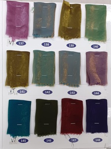 Tissu doux uni de deux tonnes, largeur 44, 20 mètres, idéal pour les tenues traditionnelles, Kurti, Saree, double teinte, matière lisse pour les costumes traditionnels - Product Image 4