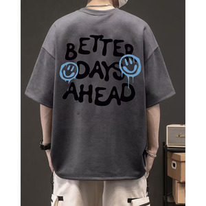 T-shirt décontracté basique à manches courtes pour homme en jersey de polyester et coton avec poche poitrine, couleur unie, qualité supérieure, vente en gros - Product Image 5