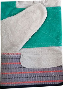 Guantes HOLY SIGNS INTERNATIONAL al por mayor, de cuero partido amarillo, resistentes, con doble palma, transpirables, cómodos, antideslizantes y elásticos - Product Image 2