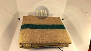 Bolsas de Terciopelo de 43x29 Pulgadas, 1020g, Porter & Shot, 8x8 HD, con Dobladillo HKL, Costura Herakle, Rayas Verdes de 2 Pulgadas, Reciclables, Marca ETA - Product Image 4