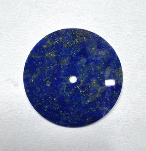 Natural Lapis Lazuli Stone Watch Dial 28.5MM Blue Gemstone Dial with Date Window Custom Luxury Watch <b>Face</b> for NH35 NH36 Movement - Product Image 6