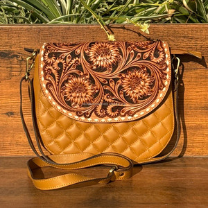 2025กระเป๋าสะพายคาดลำตัวหนังวัวแท้มีลายตารางประดับเพชรแฟชั่นสำหรับผู้หญิงกระเป๋าถือแบบสะพายไหล่ดีไซน์แบบหนังวัวแท้หรูหรา - Product Image 3