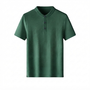 Camiseta Polo Clásica para Hombre, Transpirable, de Secado Rápido, Informal, para Golf, con Logotipo Personalizado, OEM, ODM, al por Mayor, Camiseta Polo de Color Sólido para Hombre, Manga Corta - Product Image 1