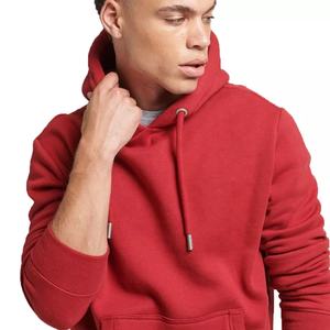 2023 sweat à capuche de performance ajusté élégant pour hommes imprimé personnalisé conception doublée imperméable 55% coton 45% polyester prix de gros - Product Image 3