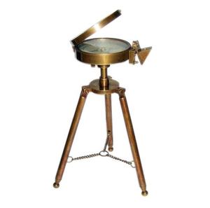 Design unique en plein air classique nouveau Portable voyage randonnée montre de poche Style laiton boussole lumineuse vente pour Camping Navigation - Product Image 1