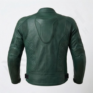 Chaqueta de Motociclista de Cuero Genuino para Hombre de la Mejor Calidad, Nueva Colección de Invierno, Chaquetas de Motocicleta con Protecciones Desmontables Personalizadas - Product Image 2