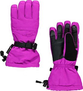 2025 Custom Made Ski <b>Gloves</b> Reflective Design Fleece Lining Full Fingers Outdoor Snow Skiing Snowboarding Winter Accessory - Product Image 3