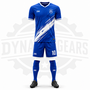 ชุดฟุตบอลแบบกำหนดเอง OEM เสื้อและกางเกงฟุตบอลแบบซับลิเมชั่น, ชุดทีมฟุตบอลแบบกำหนดเอง, ชุดฟุตบอลโพลีเอสเตอร์ระบายอากาศแห้งเร็ว - Product Image 3