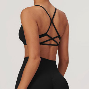 Ensemble de leggings et soutien-gorge de sport pour femmes, deux pièces, vêtements de fitness, vêtements de sport pour la salle de sport, entraînement, exercice - Product Image 2