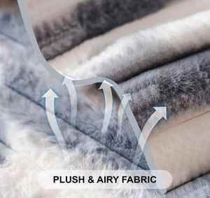 Housse de canapé en fourrure de luxe, protection douce pour canapé, housse de canapé en peluche pour salon, vente en gros, couleur unie moderne, fourrure pelucheuse - Product Image 2