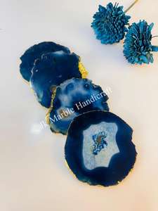 แผ่นรองแก้วหินอ่อนคุณภาพสูง ดีไซน์ทางศาสนาแบบเฉพาะตัว ขัดเงาด้วยหินอินเดีย ทำด้วยมือ ทนทาน ราคาดีที่สุดสำหรับชาและกาแฟ - Product Image 4