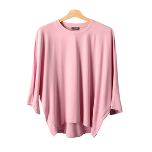 เสื้อผู้หญิงผ้าฝ้ายทรงแบทวิง สวมใส่สบาย - Product Image 2