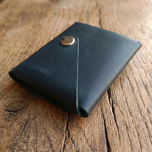 Portefeuille en cuir de haute qualité sans couture, design minimaliste, porte-cartes fin pour poche avant, emballage personnalisé avec logo LSSW-0039 - Product Image 1