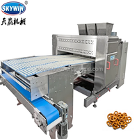 Fabrieksleveranciers Commerciële Producent Pretzels Zoutkoekjes Productie Volledige Biscuit Productielijn voor Kleine Capaciteit