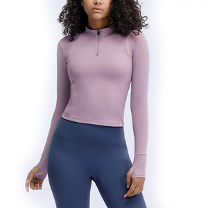 Chemise d'équitation pour femme, décontractée, pour compétition, sous-vêtement technique, tissu extensible anti-humidité, logo brodé, couleur unie - Product Image 4