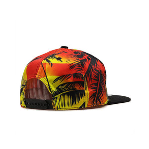 Casquette Snapback Imprimée 6 Panneaux Unisexe, Chapeau d'Été de Plage, Doublure de Casque de Ski/Snowboard, Casquettes Sublimées, Bonnet - Product Image 4