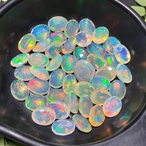 Ópalo Etíope Natural Cabujón Gema Suelta Welo Fire Corte Ovalado con Juego de Color de Alta Calidad 10x8mm para Fabricación de Joyas Tercera Parte - Product Image 2