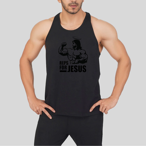 เสื้อกล้ามออกกำลังกายแบบบางสำหรับผู้ชายดีไซน์ตามสั่งผ้าฝ้าย/ไม้ไผ่ระบายอากาศได้ดีเป็นมิตรกับสิ่งแวดล้อม - Product Image 2
