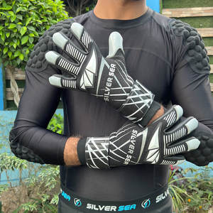 Nuevos Guantes Profesionales para Adultos, Alemanes, de Látex Pro Giga, Antideslizantes, Ligeros, Transpirables, con Cierre de Gancho y Bucle, Agarre Ajustable - Product Image 3