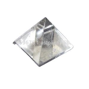 
 
 
 Pyramides de cristal de quartz clair naturel pour la fabrication de bijoux - Pierres précieuses de guérison avec évaluation tierce partie, taille/personnalisation personnalisables - Product Image 1