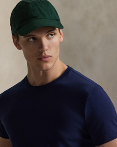 Camiseta de manga corta con cuello redondo de algodón azul marino liso para hombre – Ropa informal suave, duradera y cómoda para el uso diario - Product Image 5
