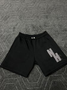 Pantalones Cortos Relicstar con Logotipo Personalizado, 100% Algodón, Transpirables, Ecológicos, de Corte Holgado, Estilo Urbano para Hombre, Verano, Moda Urbana, Desgastados - Product Image 3