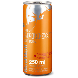 Boisson énergisante Red Bull édition abricot originale / Red Bull 250 ml sans sucre - Product Image 2