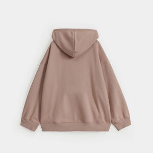 High Quality <b>Fleece</b> Cotton <b>Oversized</b> Streetwear Women Hoodies Custom Plain Drop-shoulder Pullover <b>Hoodie</b> For Women - Product Image 6