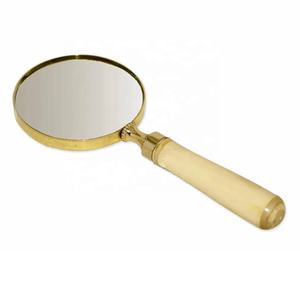 Vente chaude Style Unique Loupe avec Poignée En Os Livre Lecteur De Journal Loupe Table Top Loupe Décorative - Product Image 2
