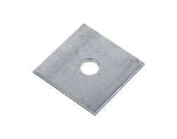 Rondelle carrée plate en acier robuste pour machines de construction et applications structurelles - Product Image 4