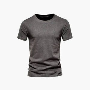 เสื้อยืดเนื้อนุ่มใส่สบายสำหรับทุกเพศ ขายส่ง เสื้อยืดแขนสั้นทรงพอดีตัวสำหรับฤดูใบไม้ผลิและฤดูใบไม้ร่วง เสื้อยืดลำลองผู้หญิง เสื้อยืดทรงเข้ารูป - Product Image 6