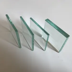 Vidrio flotado transparente de 4x6 ', curva de 20mm de espesor, vidrio flotado blanco de 3,2mm, vidrio flotado especial para hacer espejos