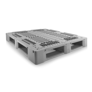 Warehouse Euro Plastic Pallet Heavy Duty HDPE Platform for Industrial <b>Storage</b> and <b>Racking</b> <b>Systems</b> - Product Image 6