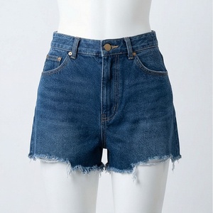 Summer Shorts Active Wear Cotton <b>Jogging</b> Distressed Acid Washed Women <b>Denim</b> Girls Premium Casual Outfit Trend Style_1 - Product Image 1