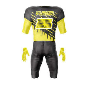 Tenue de football américain légère pour équipe active, uniforme de performance pour le football américain - Product Image 6