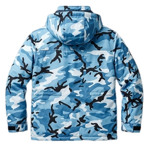 HYPEN SPORTS Hot Sale <b>Men's</b> Winter Outdoor Printed Breathable <b>Soft</b> <b>Shell</b> Waterproof Windbreaker Hunting Hiking <b>Jacket</b> - Product Image 2