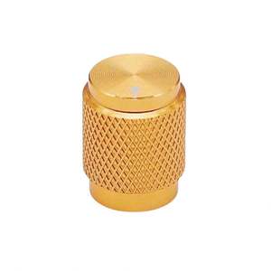 Aluminum CNC Machining Knurled Knob 12.5x15.5mm Potentiometer Encoder Side Set 6mm/6.35mm <b>Screw</b> Shaft Rotary for OEM Brand - Product Image 6