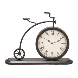 Cycle Shape <b>Table</b> <b>Clock</b> Modern Artistic Desk <b>Clock</b> Unique Design For Home Office Decor Decorative Timepiece And Gift Item - Product Image 1