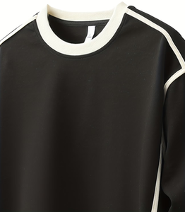 T-shirt à manches longues col rond pour homme, nouvelle tendance printemps-automne, haut élégant pour l'hiver, fabriqué au Bangladesh - Product Image 3